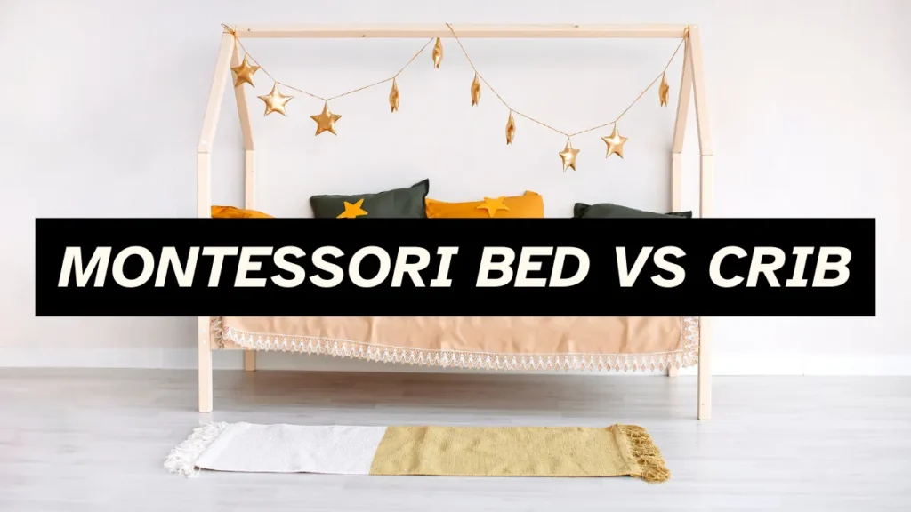 montessori bed vs crib featured image