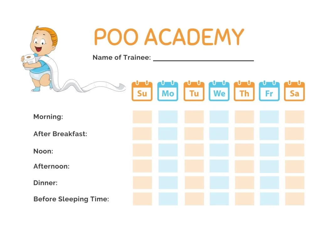 Potty Training Chart: Your Secret Weapon for Potty Training (Free Printable Included) 5 free printable potty training chart