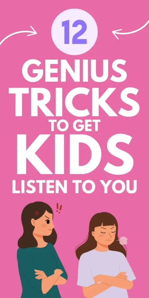 ways to get kids listen to you image use for pinterest