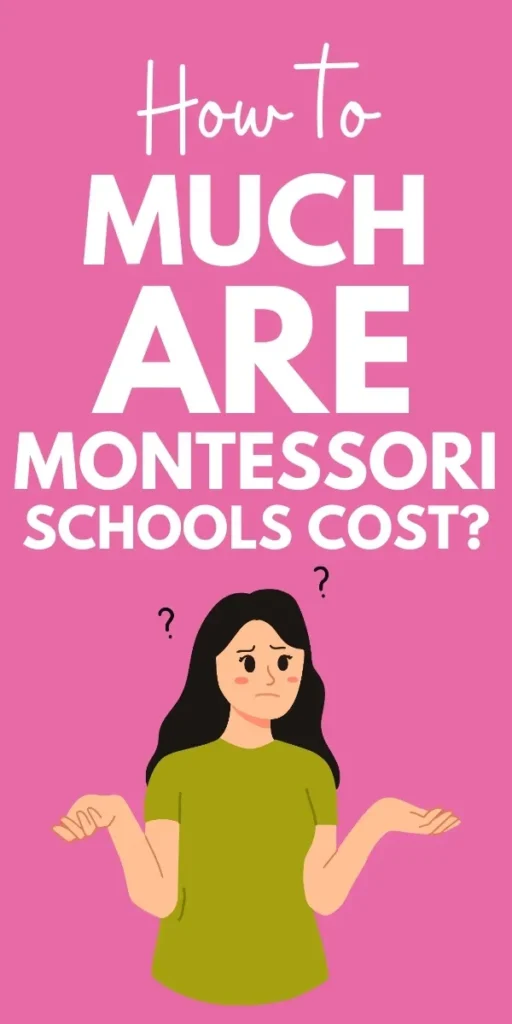 montessori school cost image use for pinterest