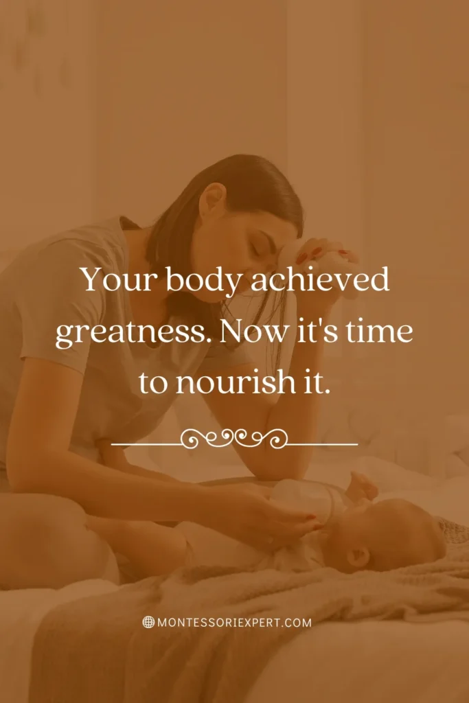 Postpartum Fitness Quote