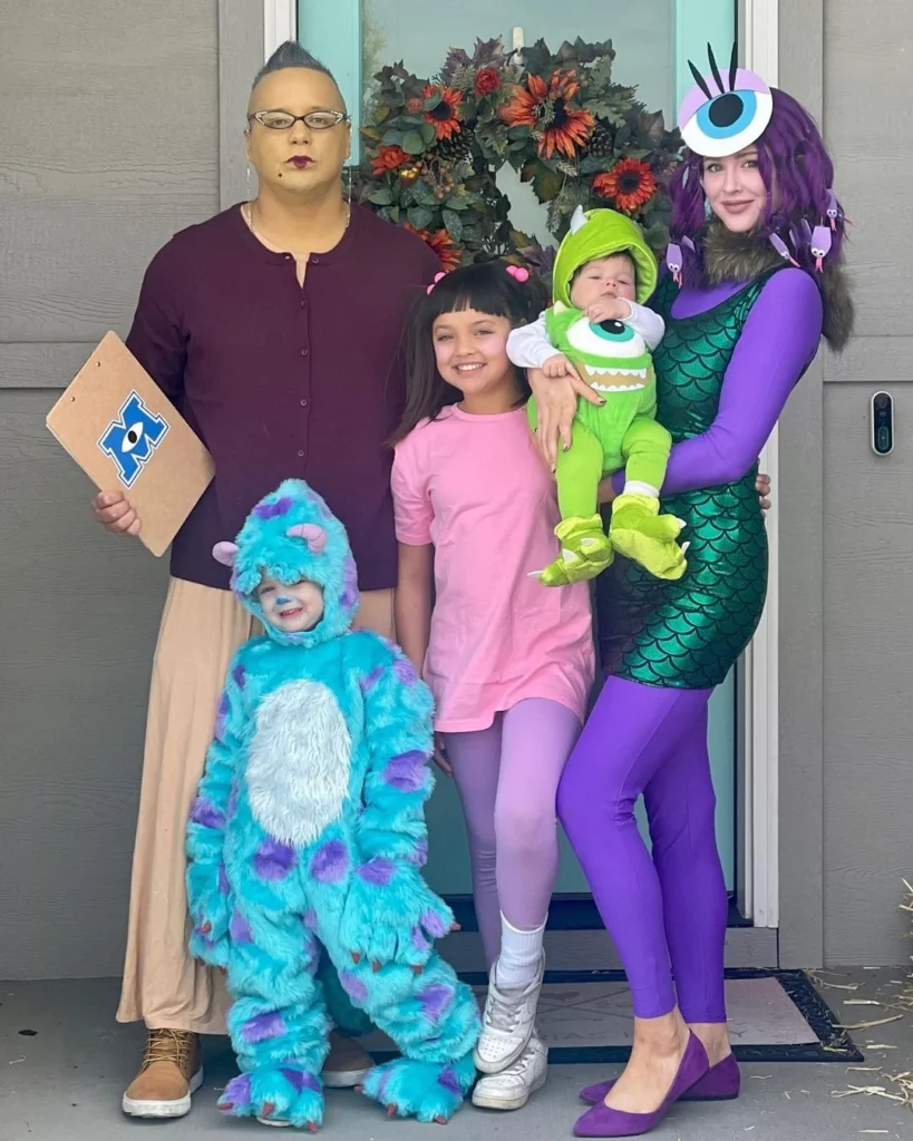 easy family halloween costumes for five