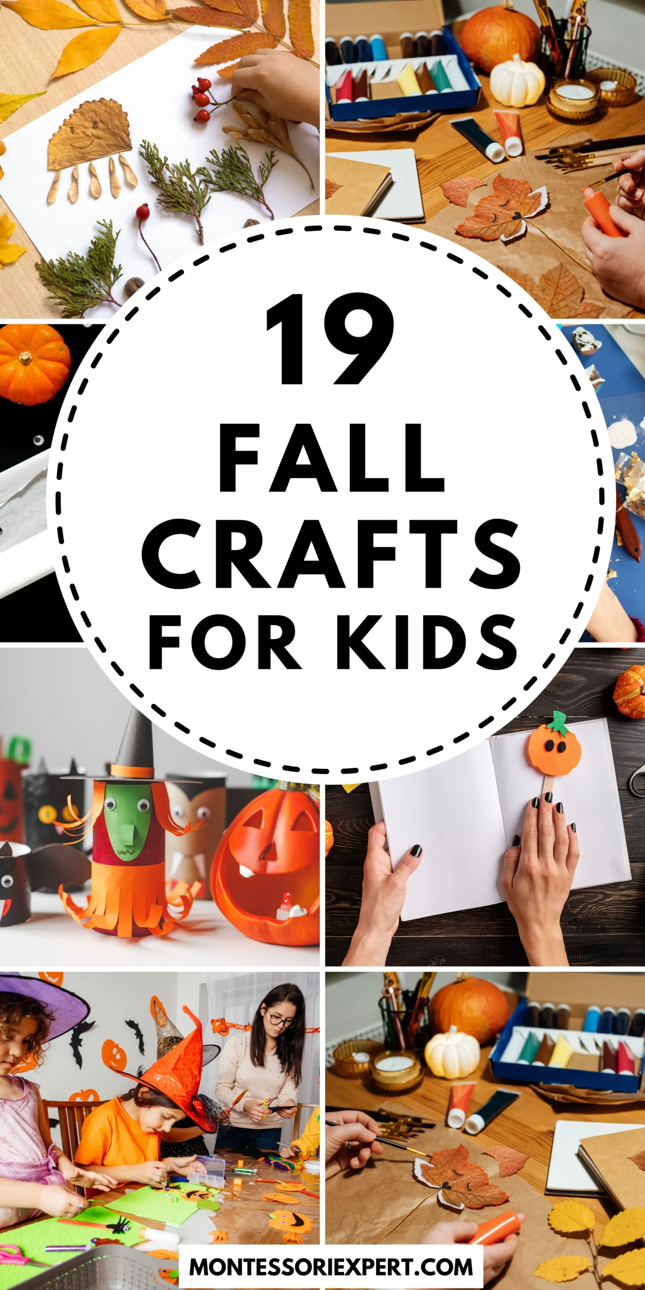 fall crafts for kids article featured image