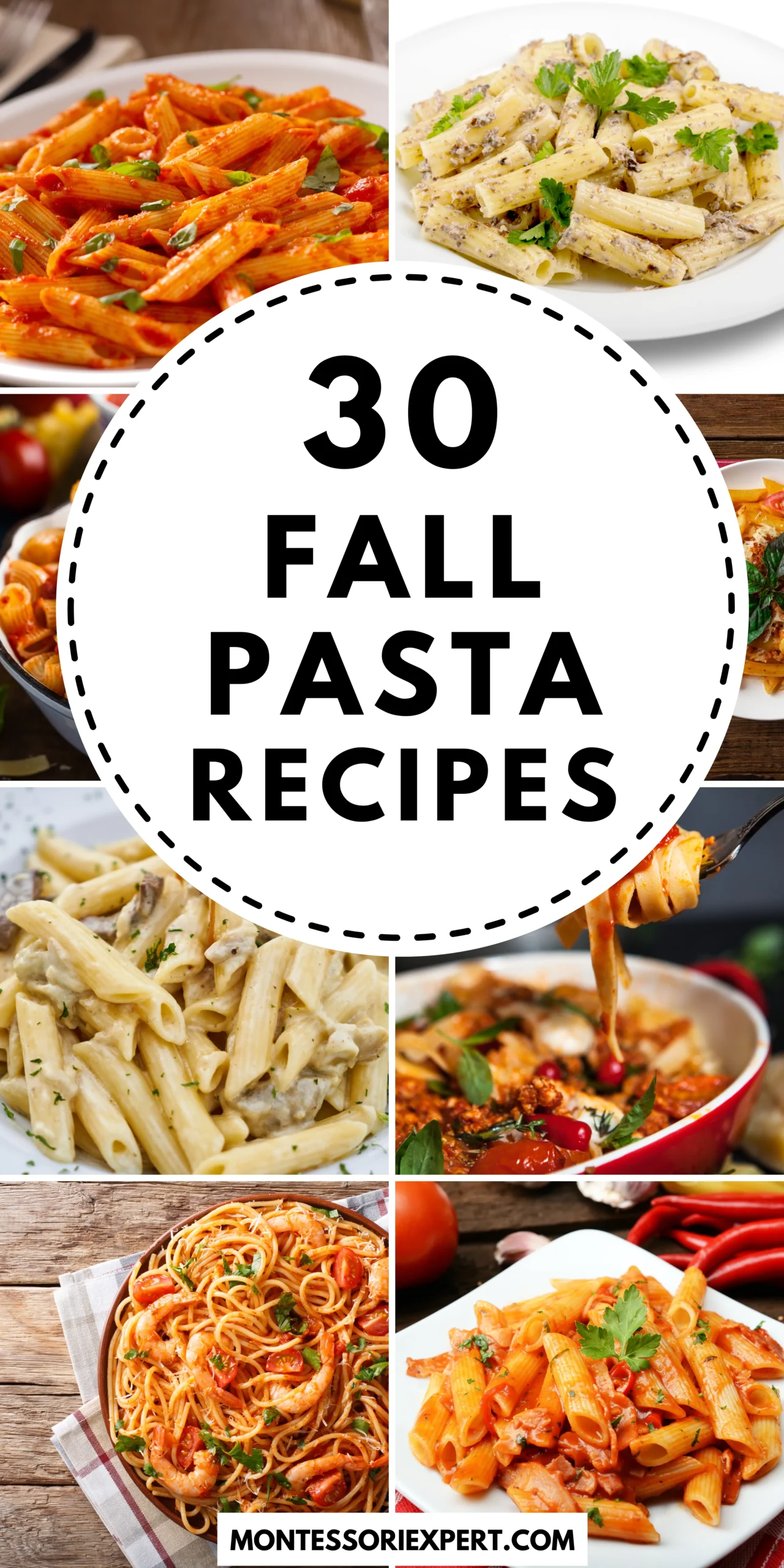 fall pasta recipes article featured image