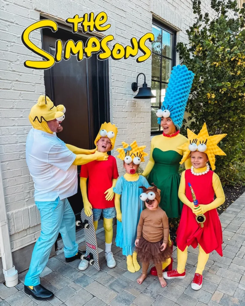 family toy story halloween costumes for six