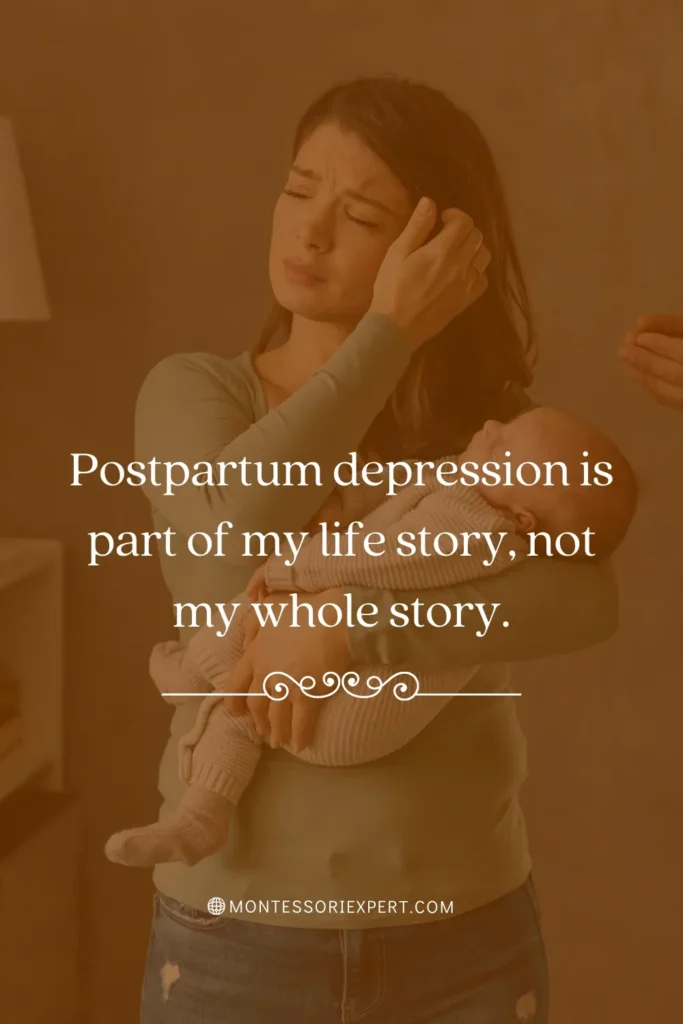 postpartum depression quote