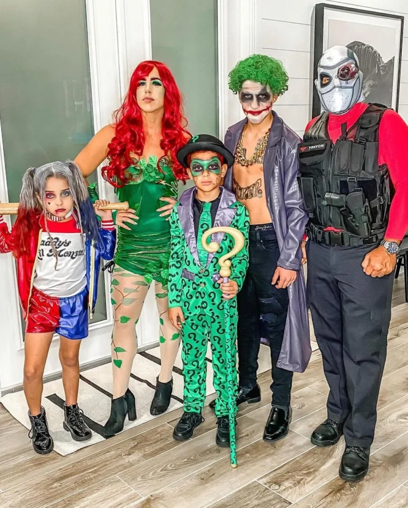 scary halloween costumes for family of five