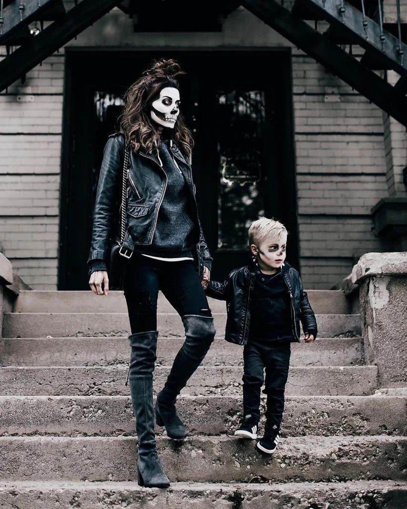 scary mom and son halloween costumes