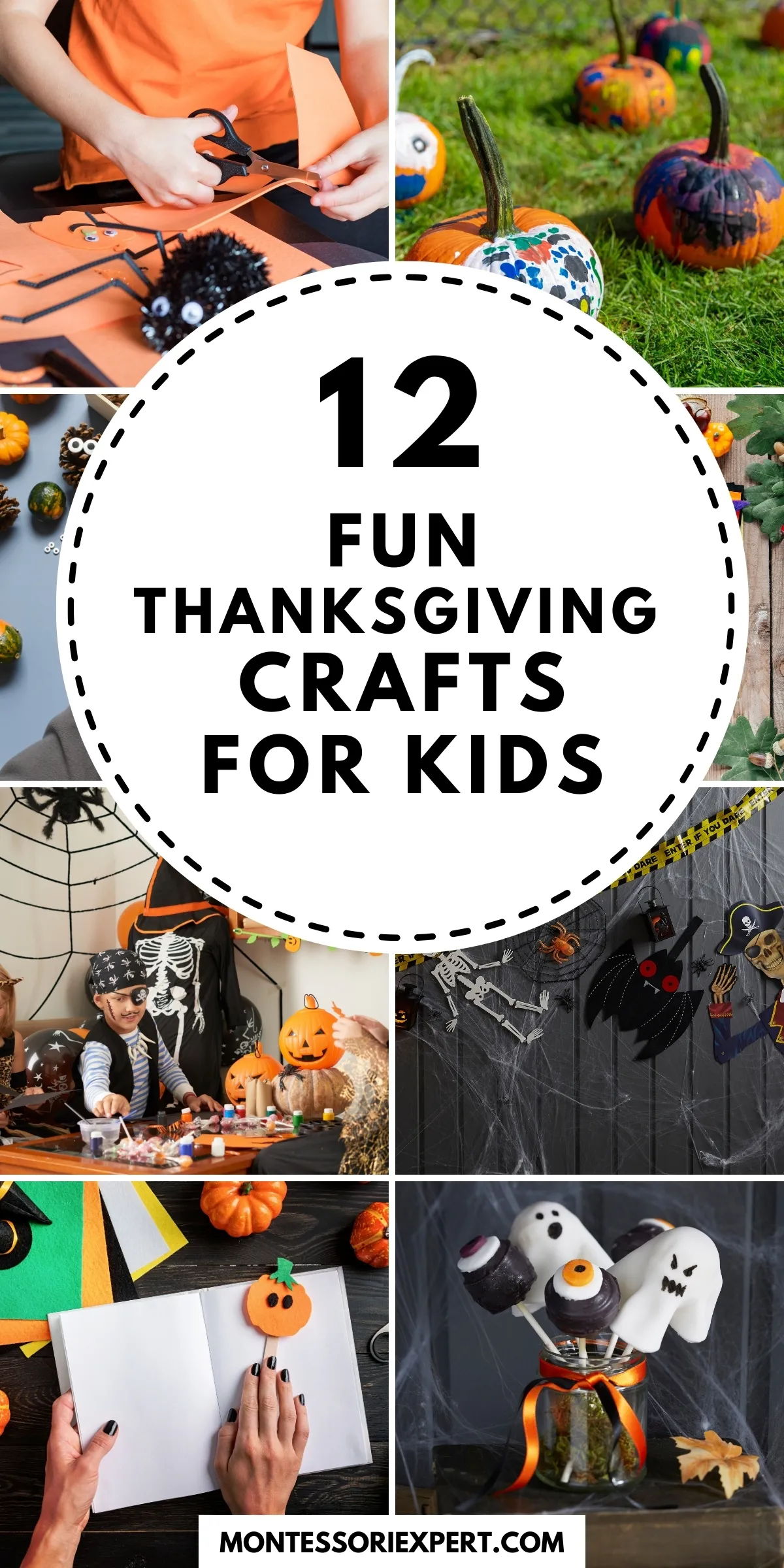 thanksgiving crafts for kids featured image