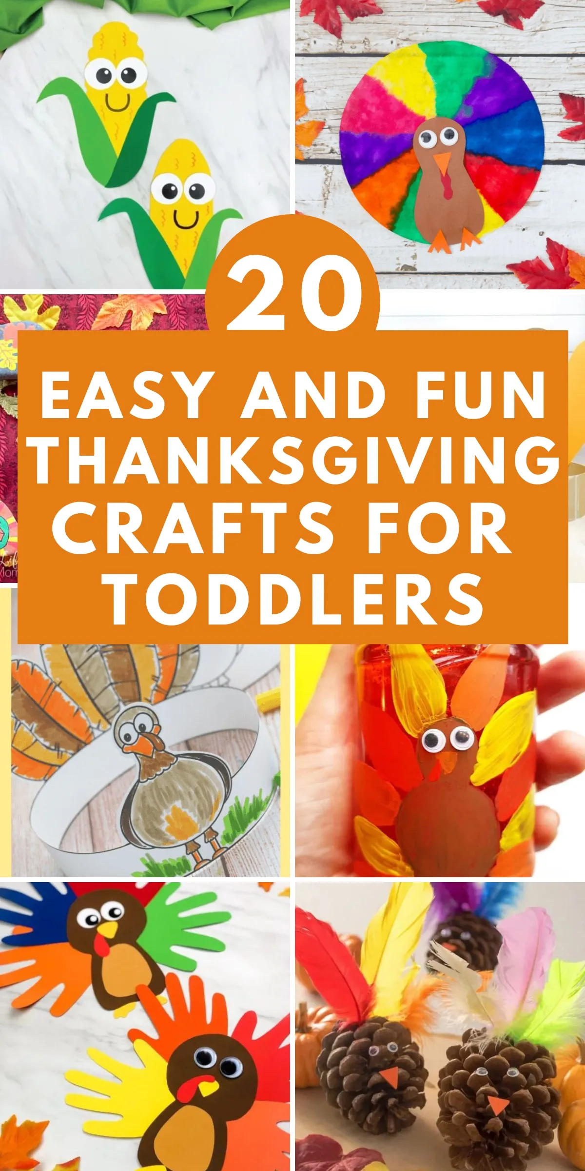 Thanksgiving Crafts For Toddlers featured image