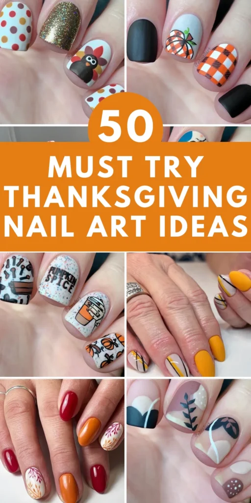 50 Thanksgiving Nail Designs Ideas 22 Thanksgiving Nail featured image