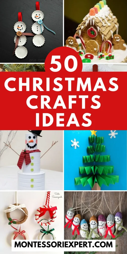 50 Plus Easy Christmas Crafts for Kids and Adults 2 christmas crafts ideas featured image