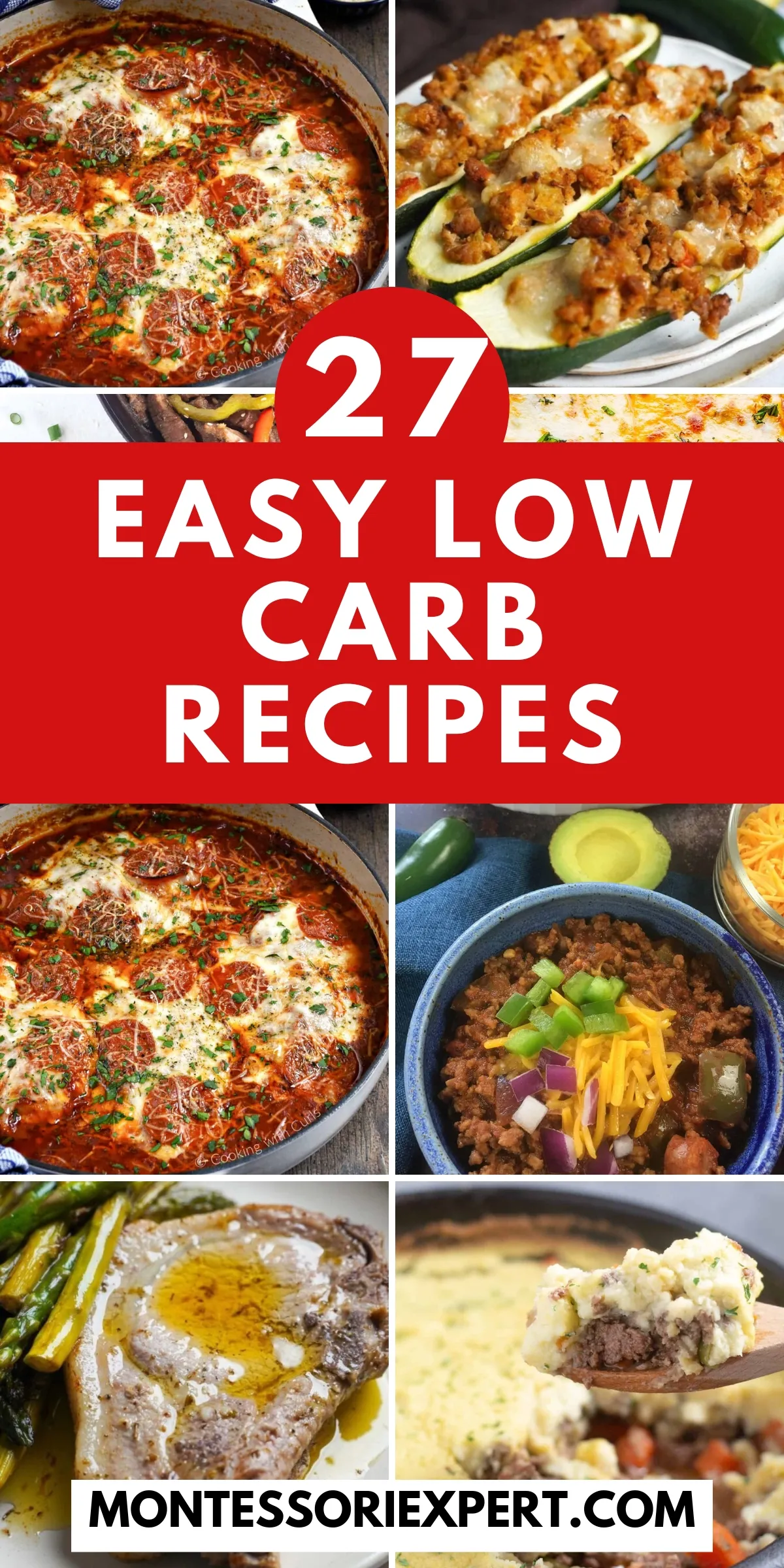 low carb recipes featured image