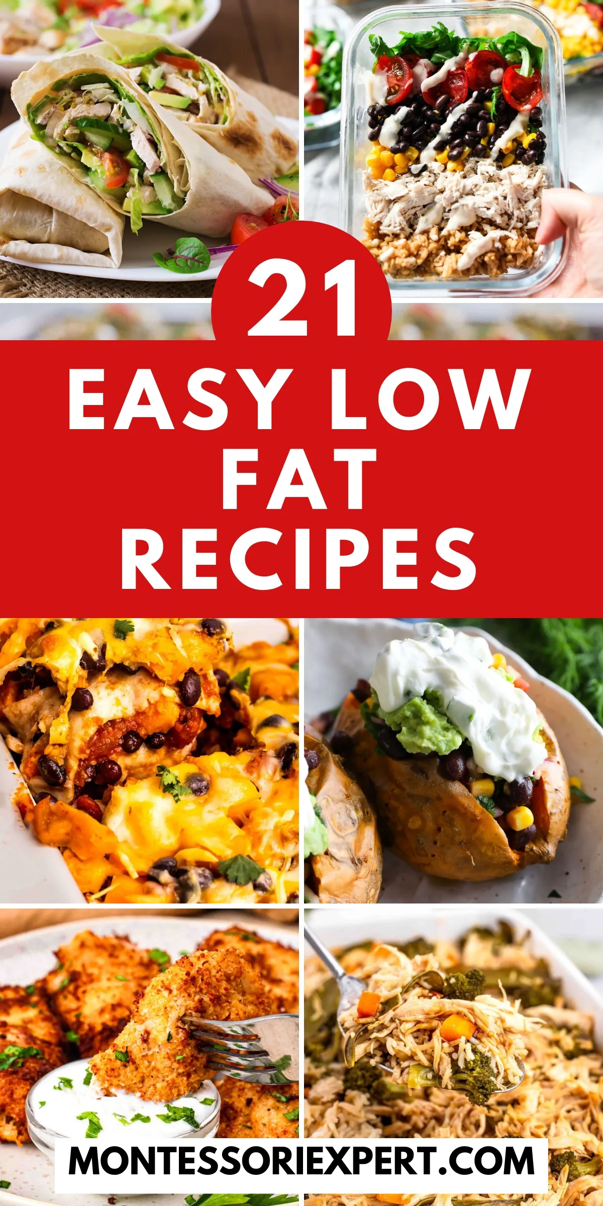 low fat recipes featured image