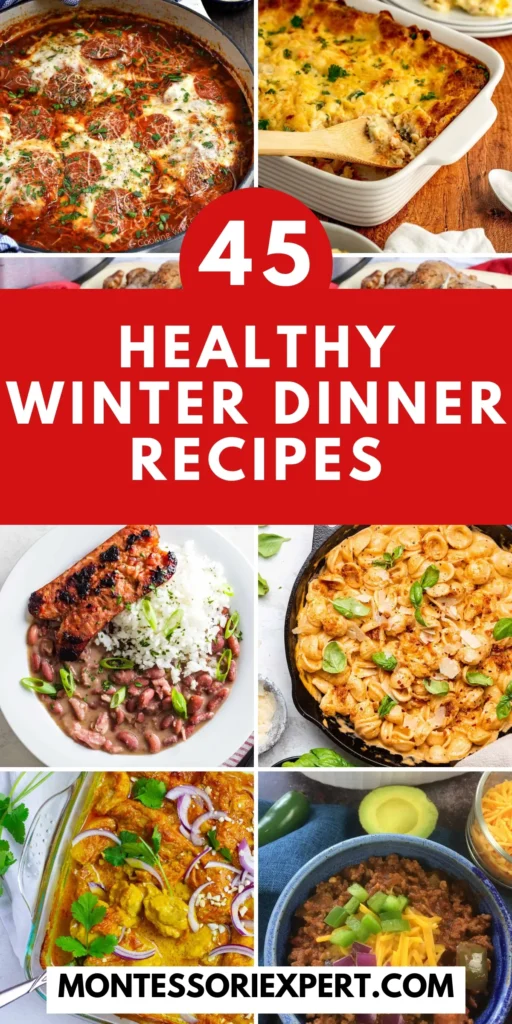 winter dinner recipes featured image