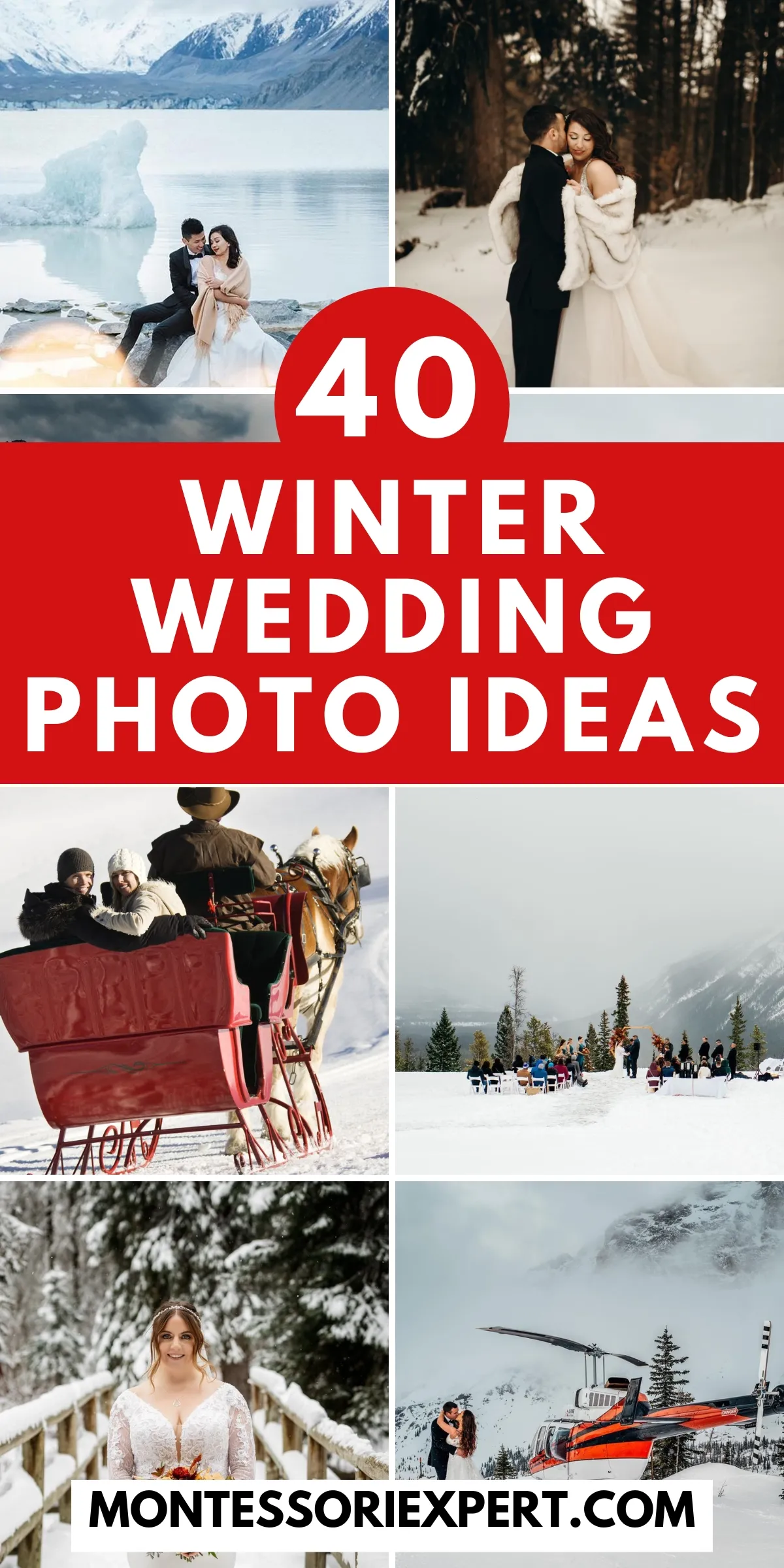 winter wedding photos featured image