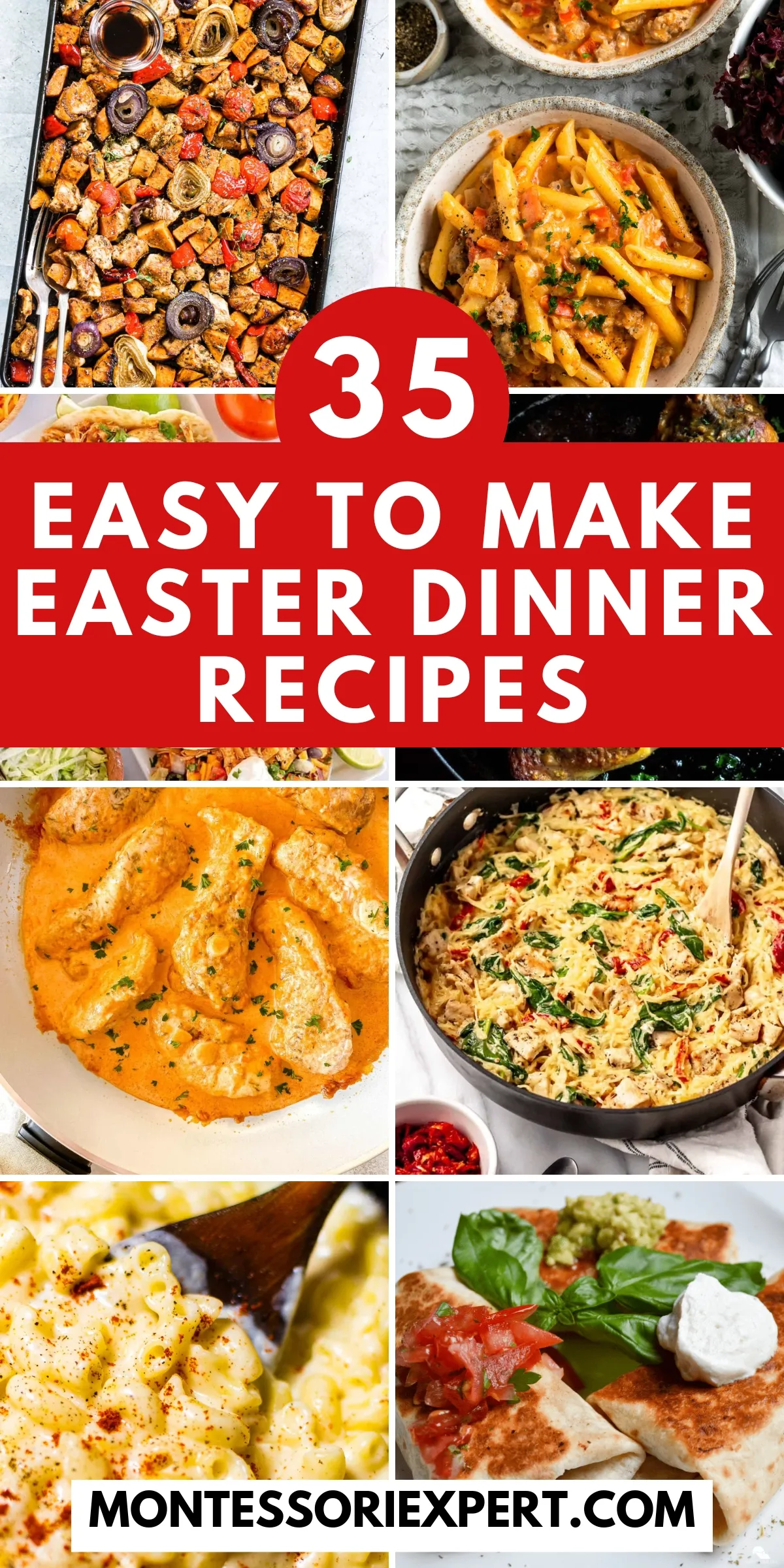 easter dinner recipes featured image