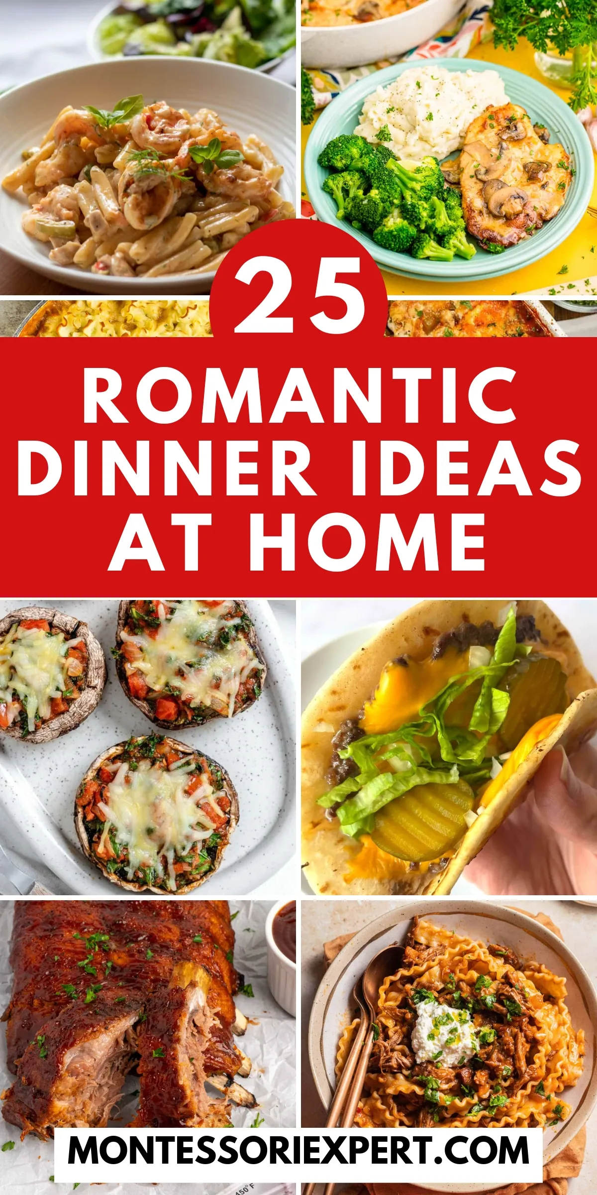 romantic dinner recipes featured image