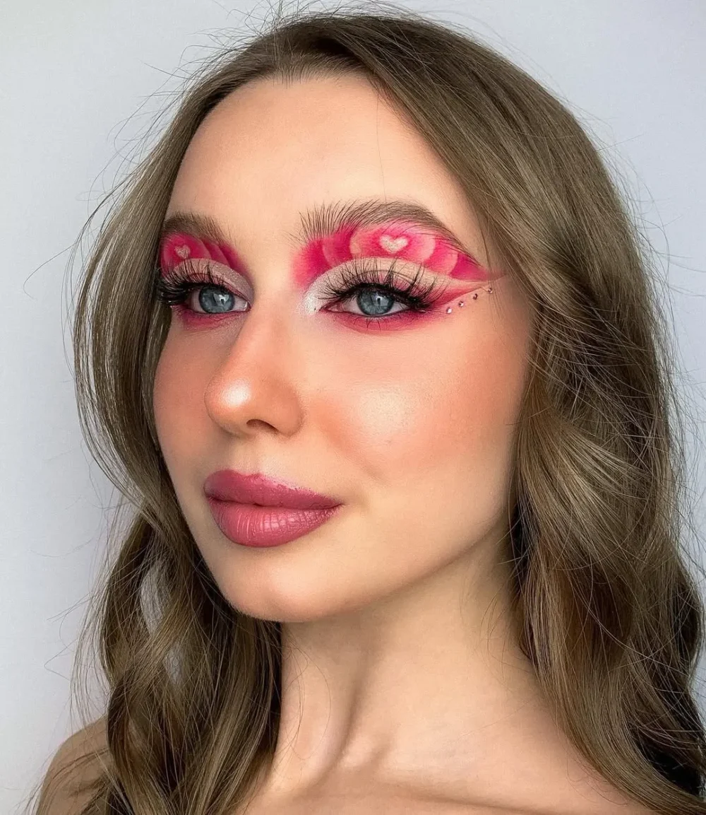 Valentines Eye Makeup (29)