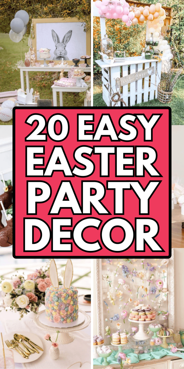 Easter Party Decor Ideas