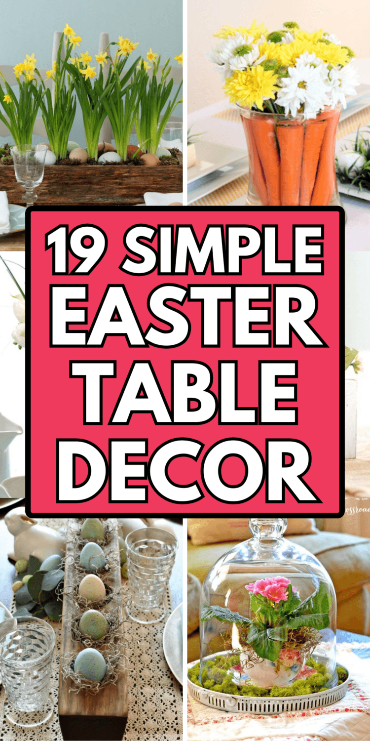 Easter Table Decor