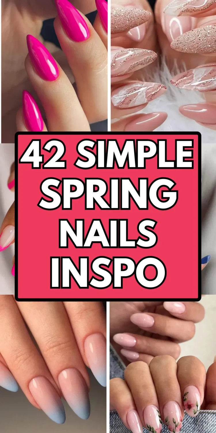 Simple Spring Nails
